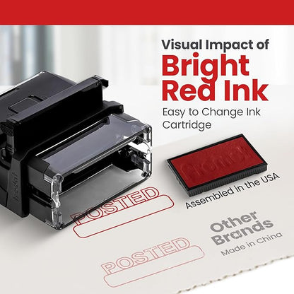 Promot Posted Self Inking Rubber Stamp - Image 4