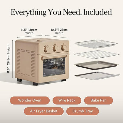 Our Place Wonder Oven | 6-in-1 Stainless Steel Air Fryer Toaster Oven Combo - Image 7