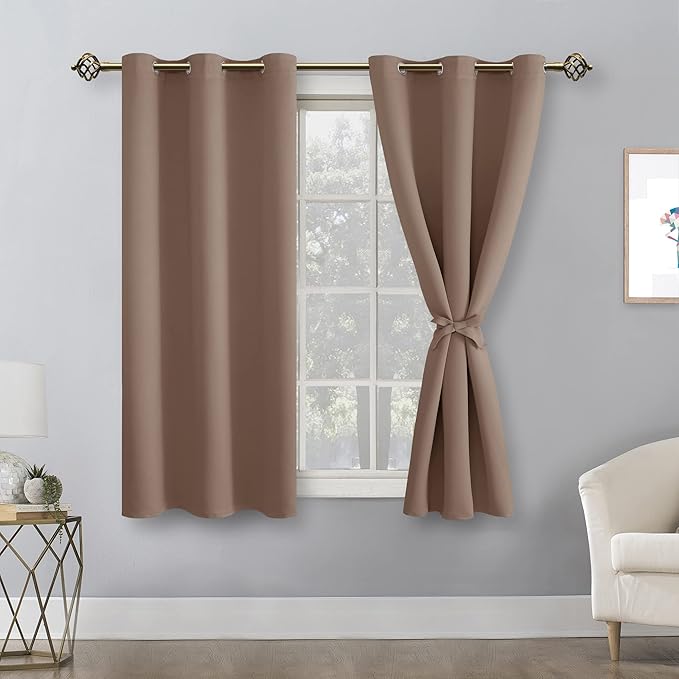 Hiasan Short Blackout Curtains for Bedroom - Image 2