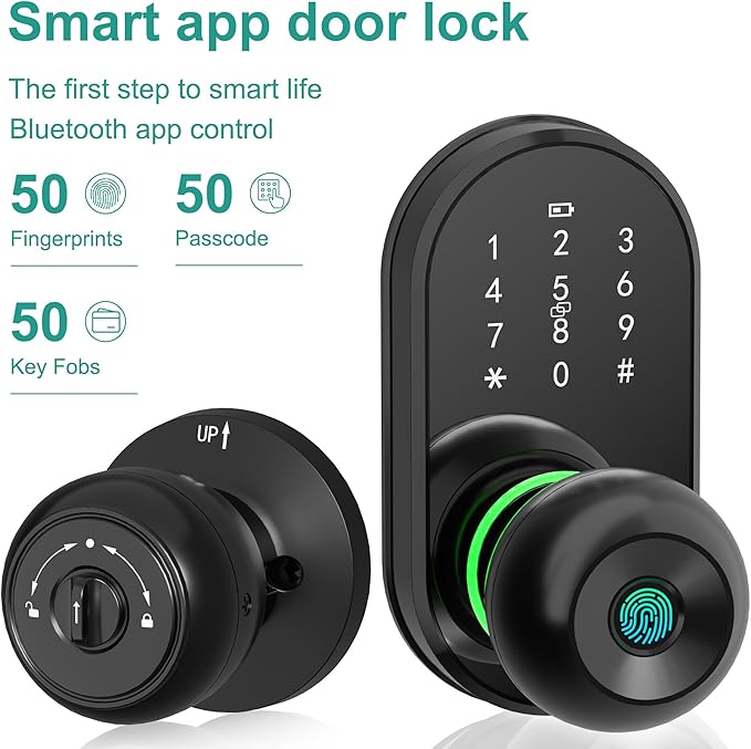 Smart Door Lock Keyless Entry Door Lock - Image 7