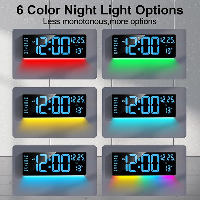 16.5" Digital Clock Large Display - Image 2