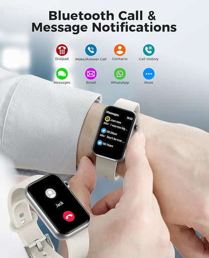 Smart Watch Fitness Tracker, 24/7 Heart Rate Spo2 Blood Pressure Monitor Sleep - Image 2