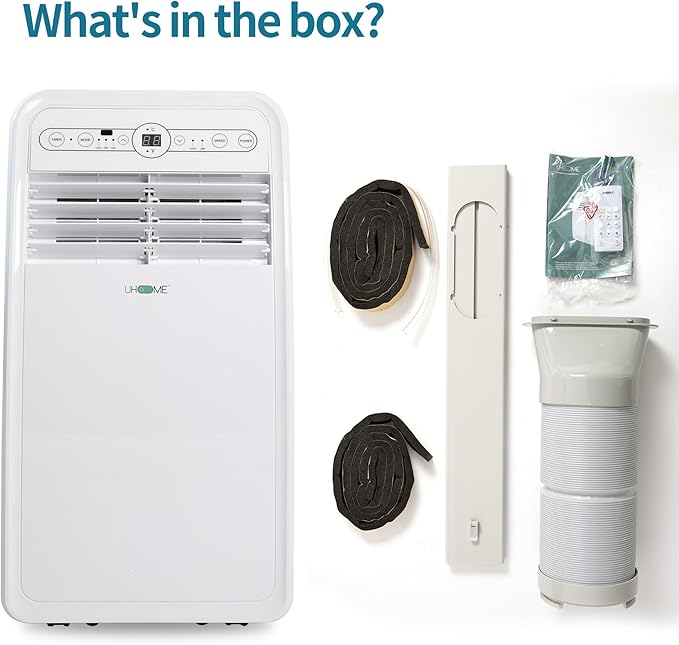 Uhome 8000 BTU Portable Air Conditioner, - Image 7