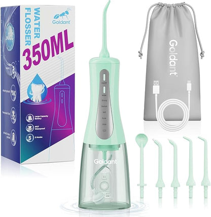 GOLDANT 350ML Water Dental Flosser Teeth Pick by GOLDANT