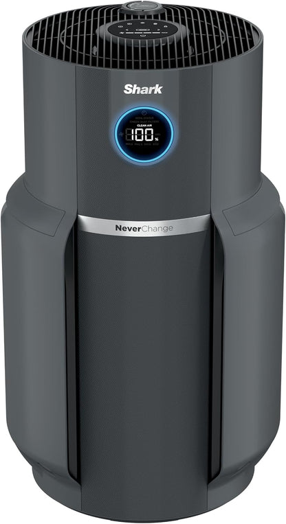 shark neverchange air purifier max, hp301, grey, main product view