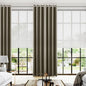 KOUFALL Taupe 52x96 Inches Long Blackout Curtains by KOUFALL