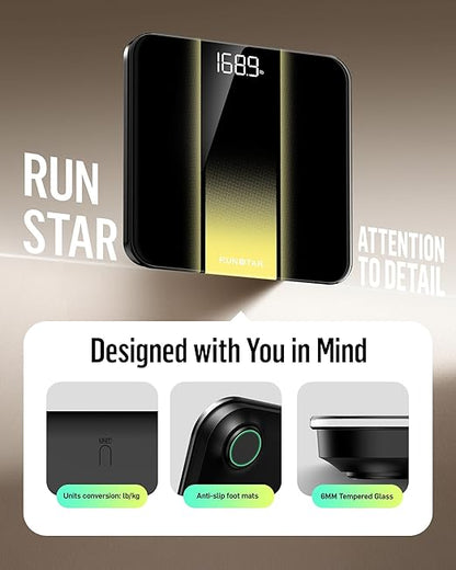 RunStar Digital Bathroom Scale for Body Weight - Image 6