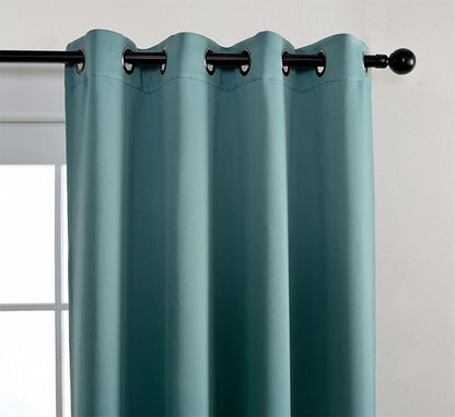 MIUCO 1 Pair Thermal Insulated Grommet 52-Inch-by-95-Inch Blackout Window - Image 6