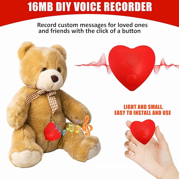 Voice Recorder, XLW 16min USB Downloadable, Recordable Sound Chips Module - Image 9