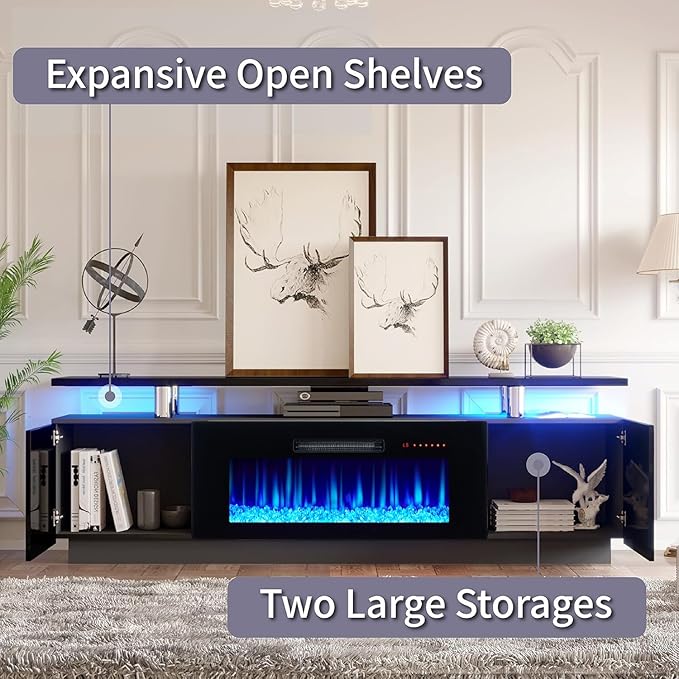 AMERLIFE Fireplace TV Stand - Image 4