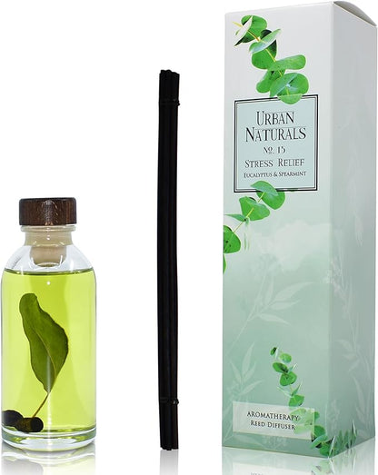 Urban Naturals Eucalyptus Spearmint Stress Relief Aromatherapy Diffuser Gift - Image 3