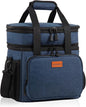 Expandable Large Lunch Box, Insulated Heavy Duty Lunch Bag Waterproof Leakproof by GLENKEY