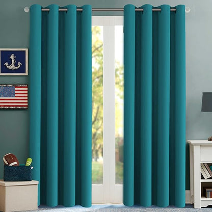 H.VERSAILTEX Blackout Thermal Insulated Solid Room Darkening by HVERSAILTEX