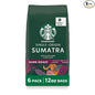 Starbucks Whole Coffee Beans, Dark Roast Hot or Iced Coffee, Single-Origin by StarbucksCoffee