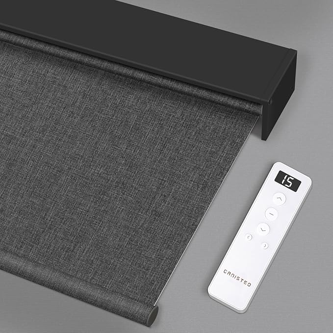 Motorized Blinds Roller Shade by Canisteo