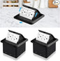 Vagueior Recessed Floor Electrical Outlet Kit, Waterproof Electrical Outlet by Vagueior