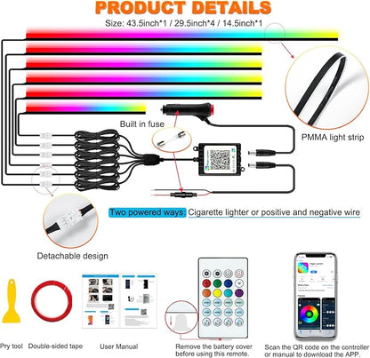 Jushope Acrylic LED Lights - Image 7