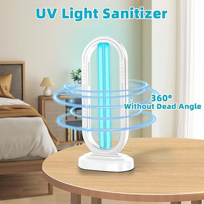 UV Light Sanitizer, 4-Speed Timing and Remote Control UVC Home Disinfection - Image 2