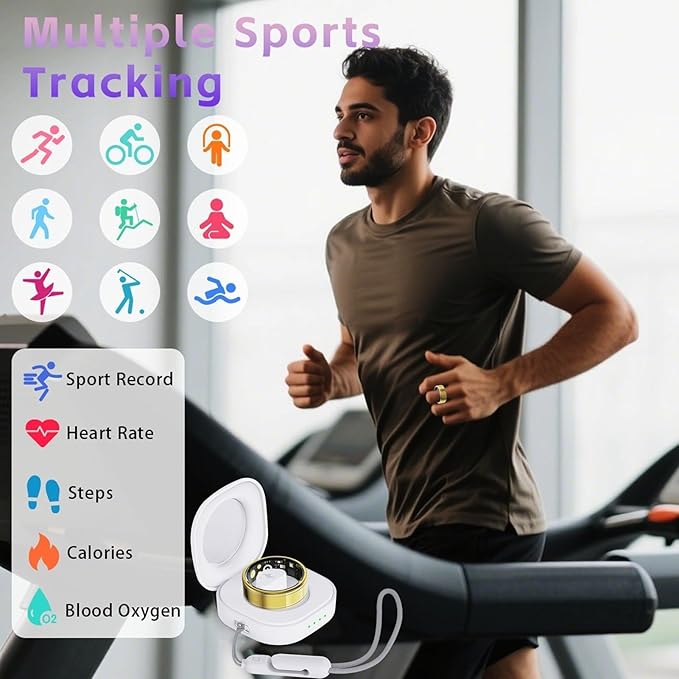 Smart Ring Health Tracker, Fitness Tracker Ring - Image 9