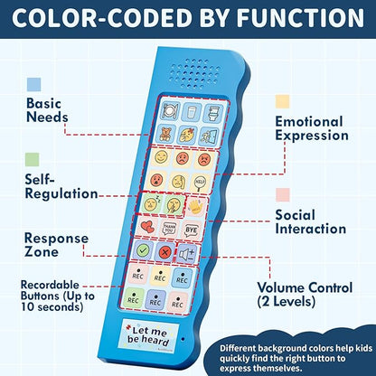 KidBloom AAC Device for Autism, Communication Device for Nonverbal Kids - Image 3