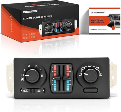 A-Premium Manual Climate Control Module A/C& Heater Control Panel Compatible - Image 9