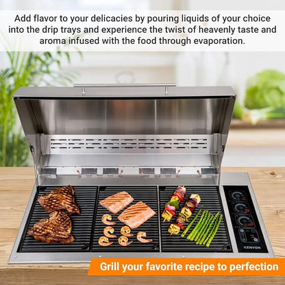 Kenyon The Big American Grill, Electric Grill - Image 7