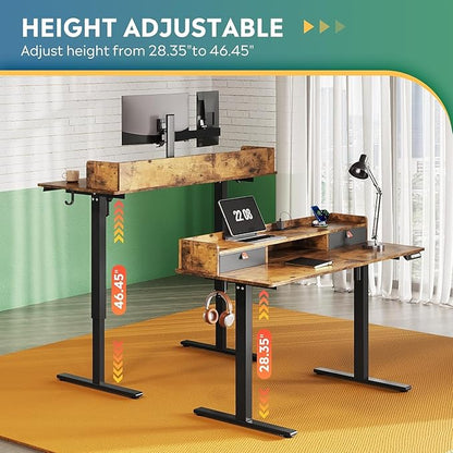 DEVAISE 48×24 Inches Electric Standing Desk - Image 4
