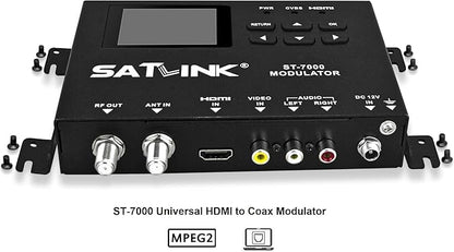 SatLink ST-7000 HDMI to RF Digital Modulator/Encoder Delivers 1080p HDMI Video - Image 2