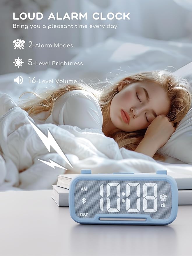 ROCAM Alarm Clock Radio for Bedrooms - Image 5