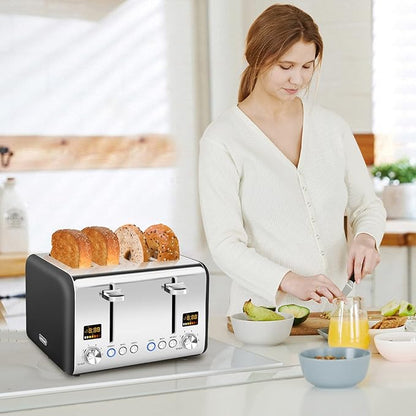 SEEDEEM 4 Slice Stainless Toaster - Image 7