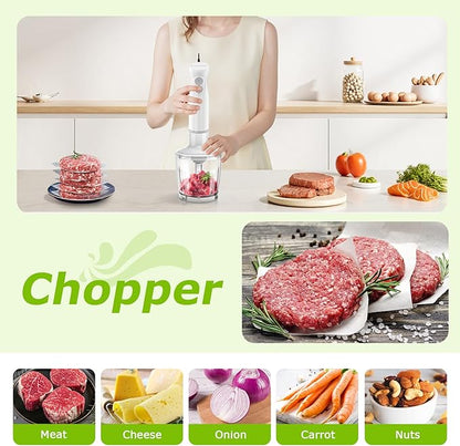 Bonsenkitchen Hand Blender, Immersion Blender - Image 4