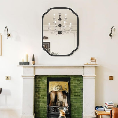 Black Bathroom Mirror for Wall - Image 7