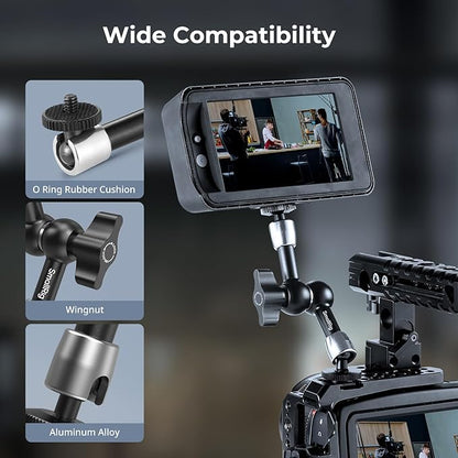 SMALLRIG 5.5-inch Magic Arm 2-Pack, Articulating Adjustable Friction Arm Mount - Image 6
