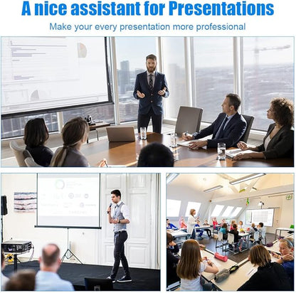 AMERTEER Presentation Clicker Wireless Presenter Remote Clicker - Image 7