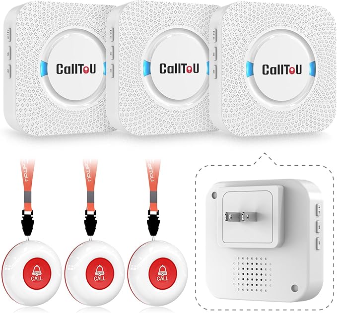CallToU Caregiver Pager Elderly Alert Call Button by CallToU
