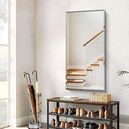 CILIBER Beveled Mirror, 24x48 Beveled Bathroom Mirrors - Image 7