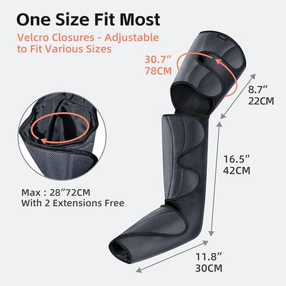 SHINE WELL Leg Compression Massager, Air Compression Massager - Image 7