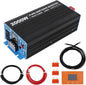 2000W Pure Sine Wave Inverter, 1 USB Port 5v/2.1a, LCD Display&Remote Controller by Unknown
