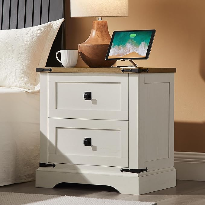 T4TREAM 24" Farmhouse Nightstand - Image 3