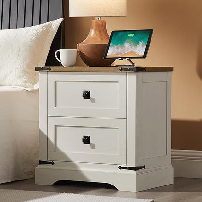 T4TREAM 24" Farmhouse Nightstand - Image 3