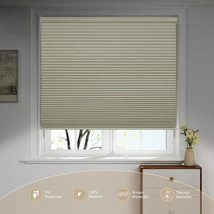 Boolegon Motorized Blinds with Remote, 100% Blackout Smart Blinds, Automatic - Image 2