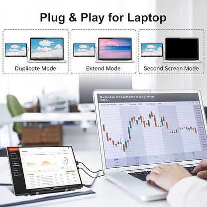 HAMTYSAN Raspberry Pi Screen, 7 Inch Portable Monitor External Display 800x480 - Image 4