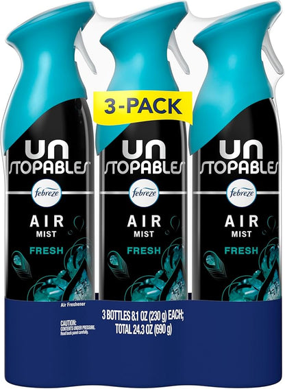 Febreze Air Mist, Air Freshener Spray, Odor Fighting Room Spray, Deodorizer - Image 10