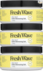 Fresh Wave Lemon Odor Removing Gel, 7 oz., Natural Plant-Based Odor Eliminator by FreshWave