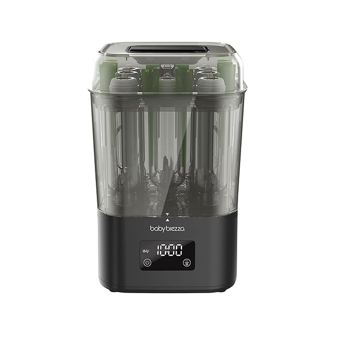 Baby Brezza 10 Minute SuperQuick Bottle Sterilizer + Dryer by BabyBrezza