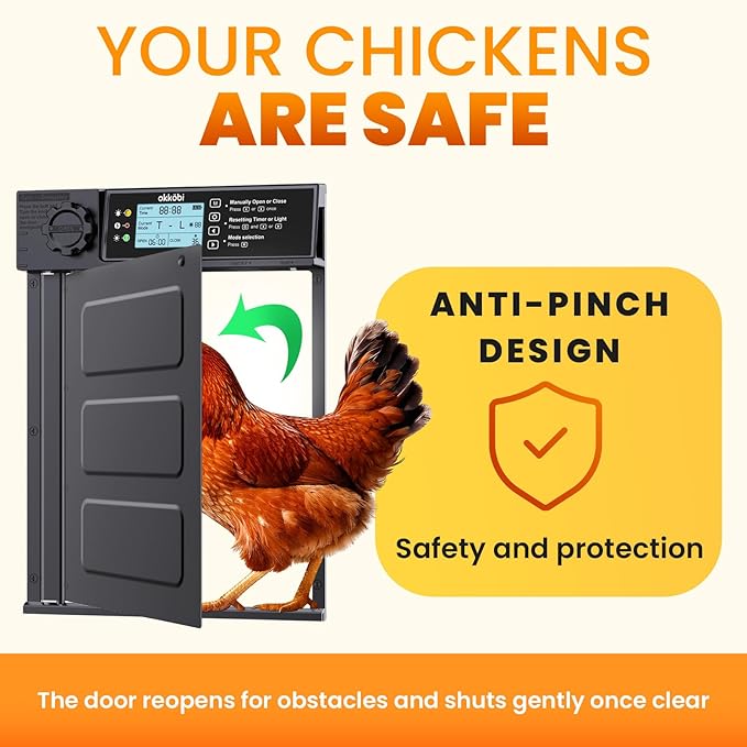 Okköbi Automatic Chicken Coop Door PRO - Image 3
