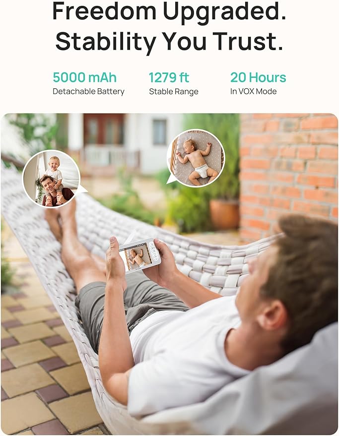 Dr.Care LumiView Plus Smart WiFi Baby Monitor - Image 8