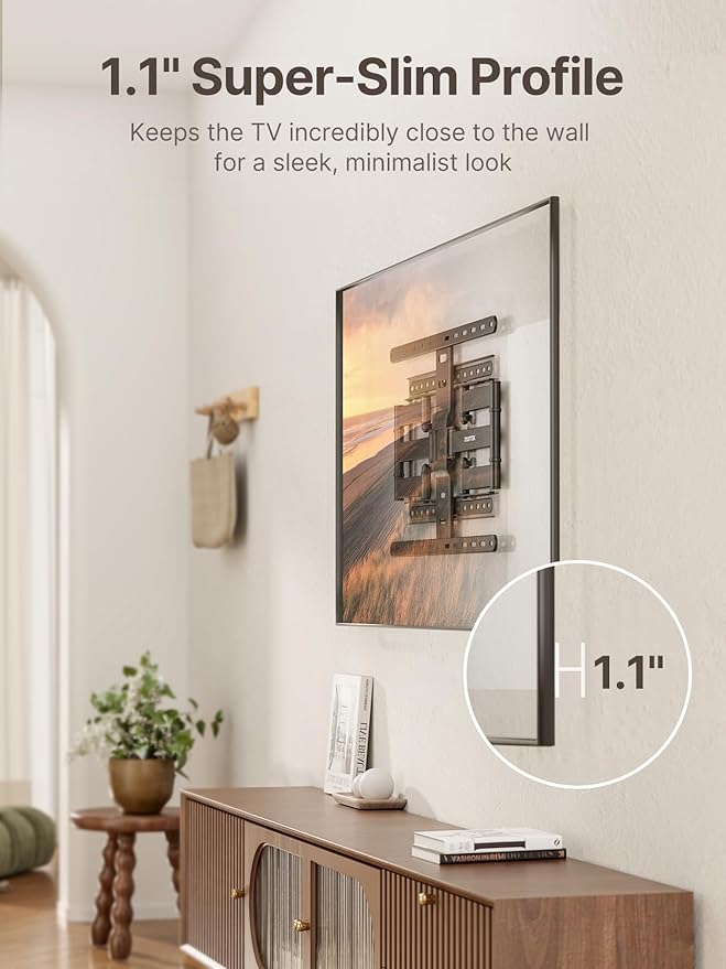 monTEK Ultra Slim TV Wall Mount - Image 8