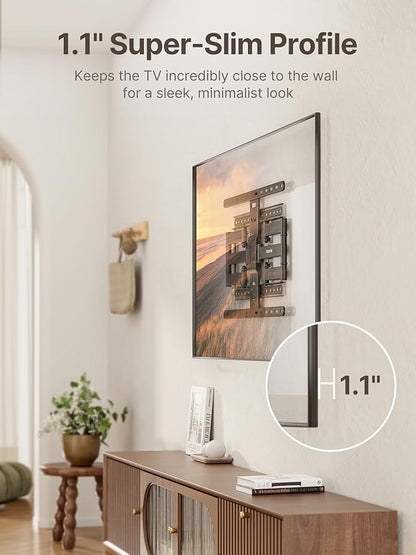 monTEK Ultra Slim TV Wall Mount - Image 8