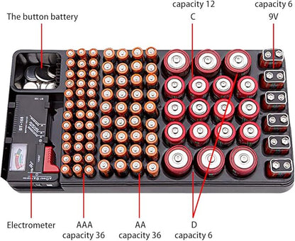 LUEXBOX Battery Organizer Storage Case Holder - Image 4